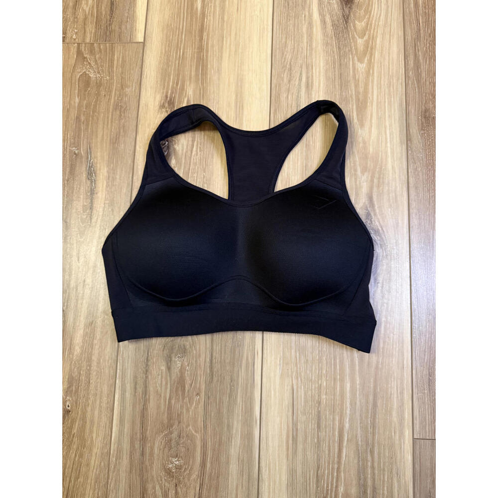NWOT! Lightweight High Support Sports Bra Black Size Medium